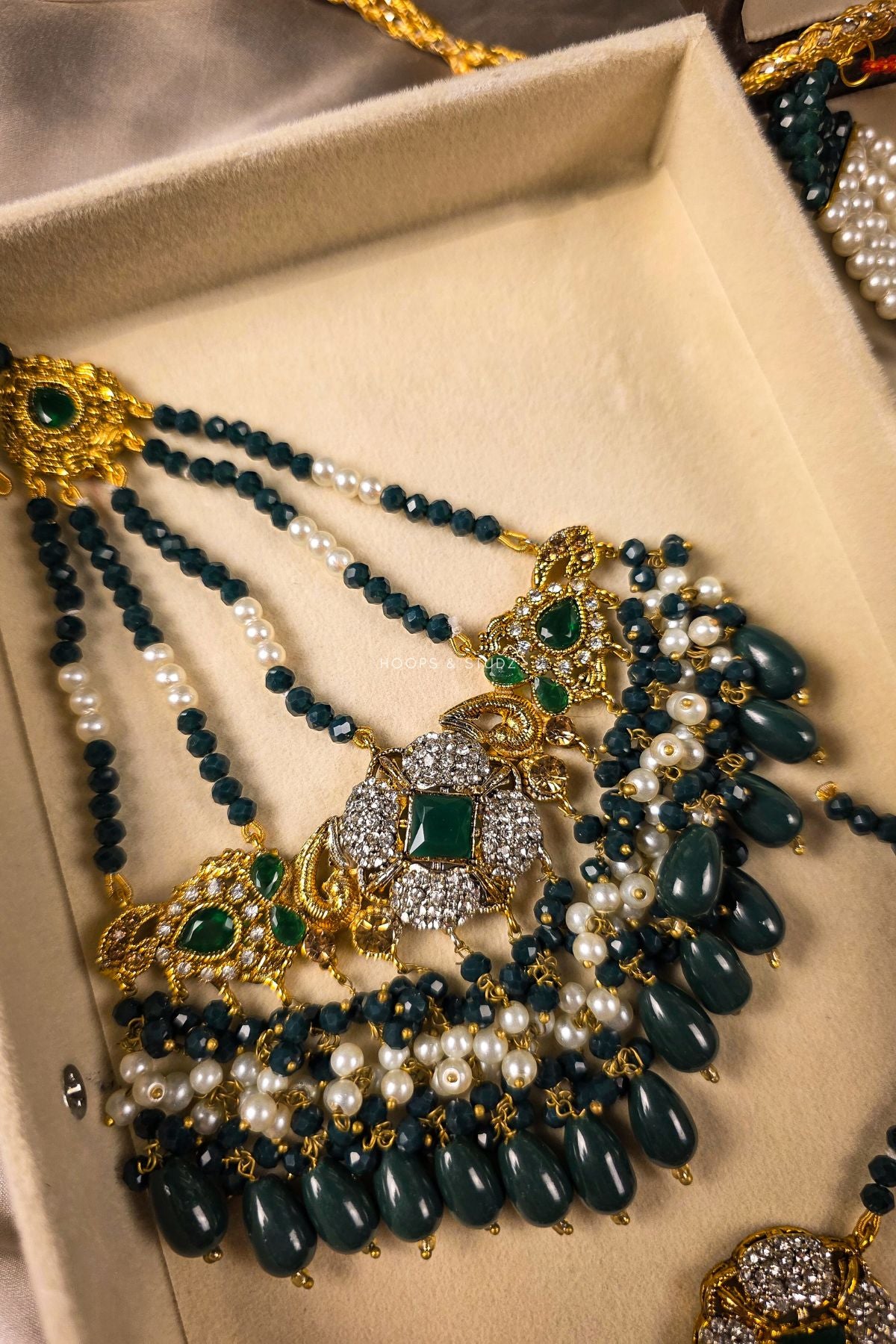 Barkha - Gold Plated Bridal Jewellery Set