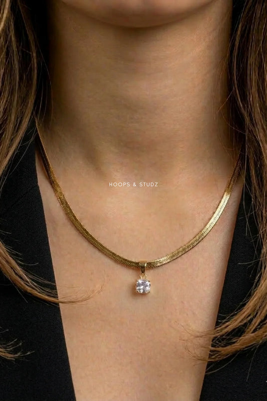 Snake Chain with Pendant