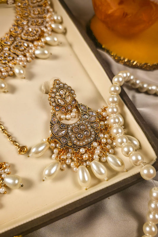 Laboni Indian Polki Bridal Jewelry Set