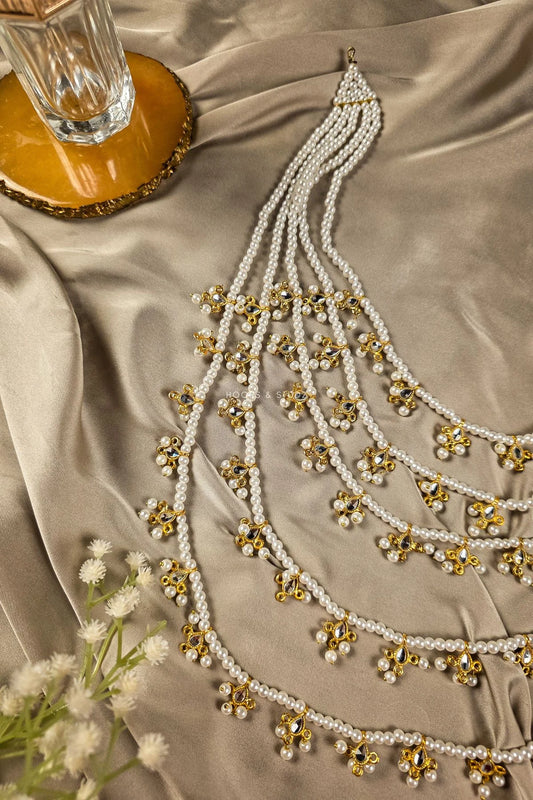 Seher 5 Layer Pearl Maala