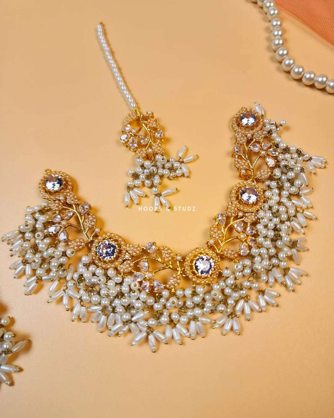 Laila kundan jewellery set