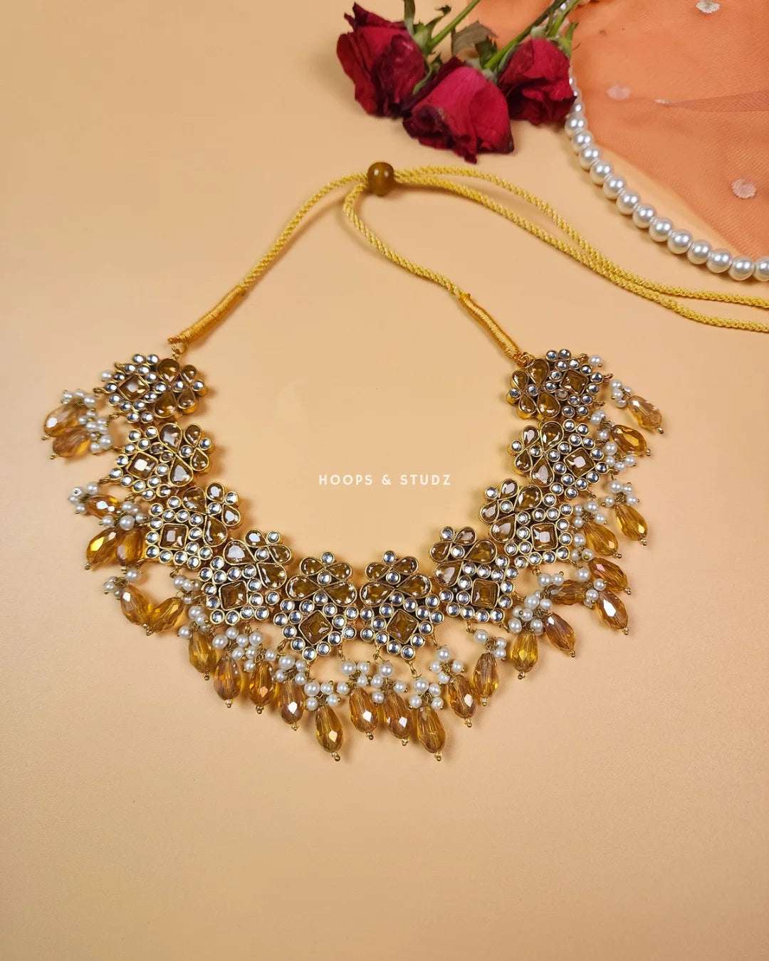 Hanna kundan bridal set