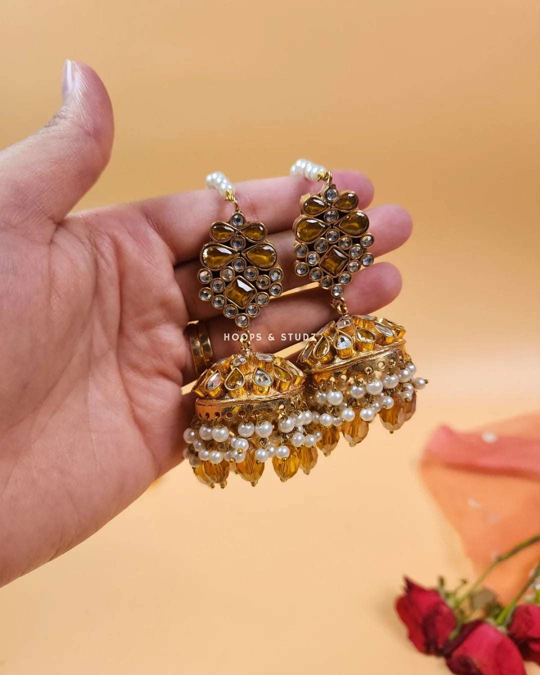 Hanna kundan bridal set