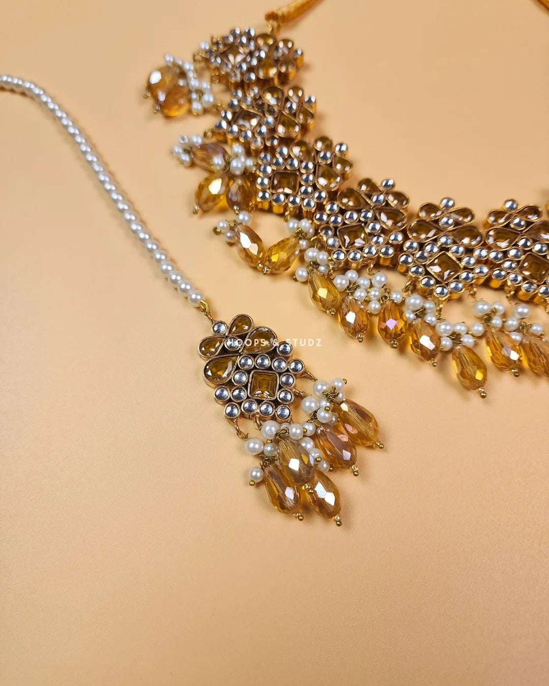 Hanna kundan bridal set