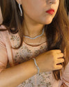 Stella modern bridal jewellery set