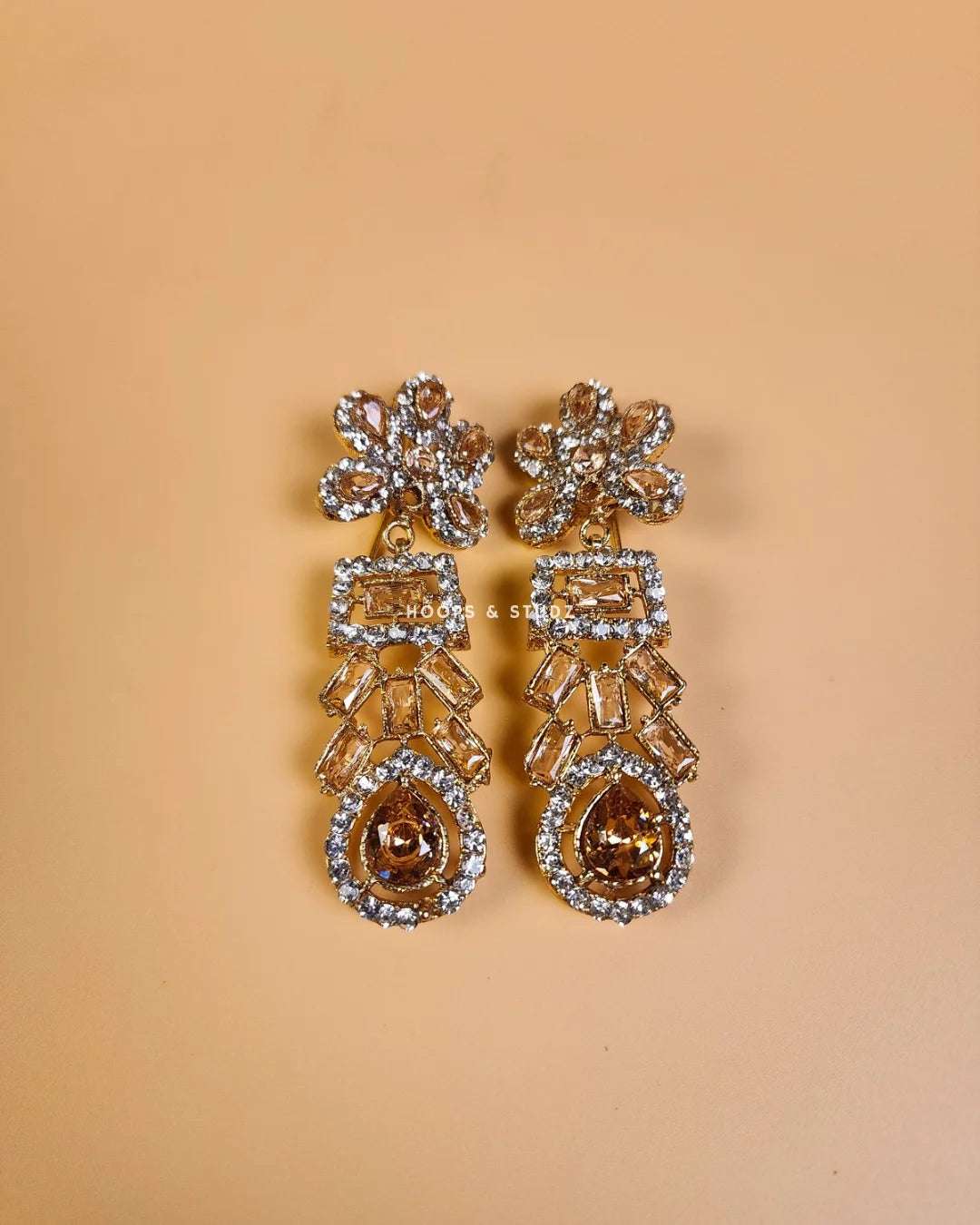 Seeya Zircon Bridal Set - Champagne
