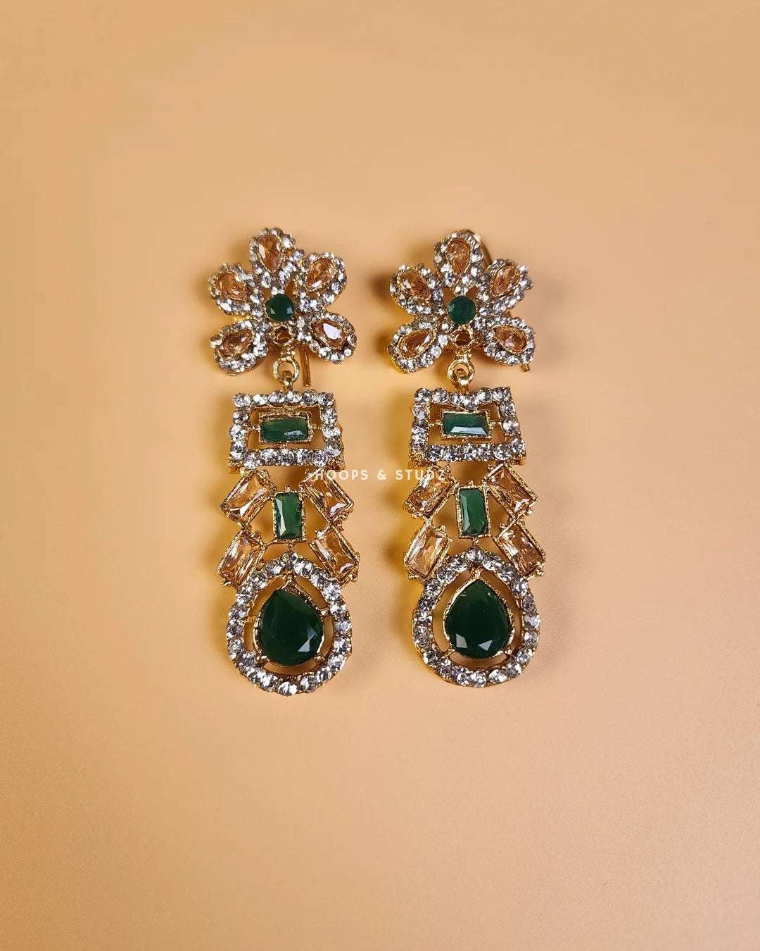 Seeya Zircon Bridal Set - Green