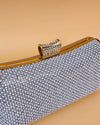 Lauran Grey Fancy Women Clutch