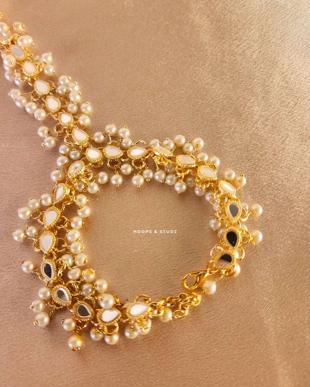 Pearly Hand Angla- Golden