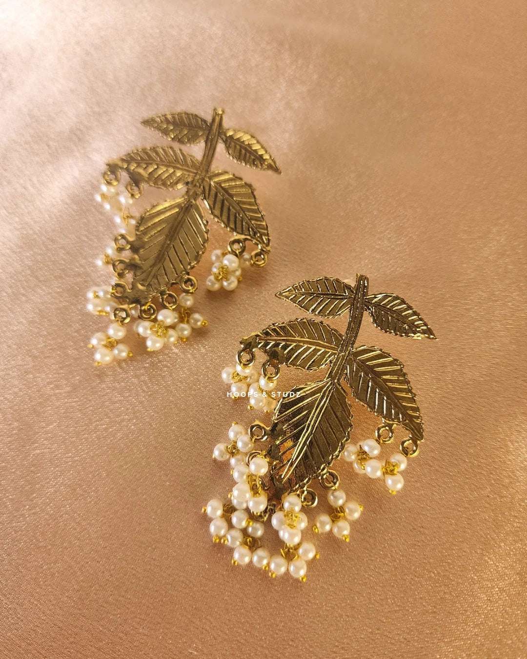 Leafy Tribal Earrings