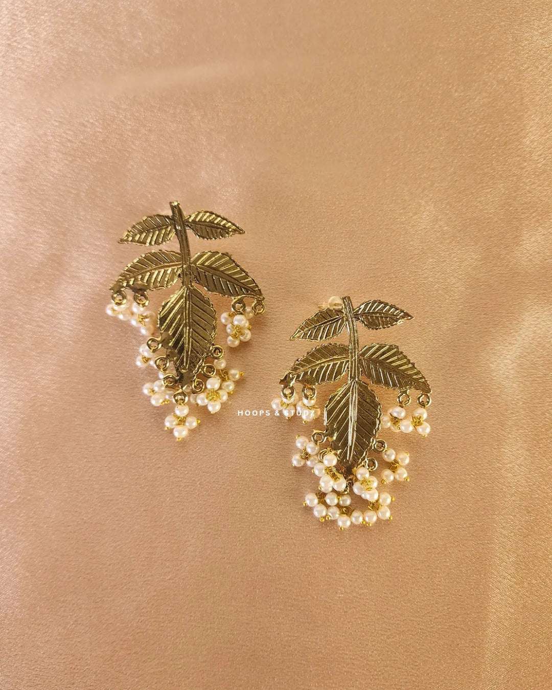 Leafy Tribal Earrings