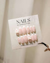 3D Almond Shape Press on Nails - N011