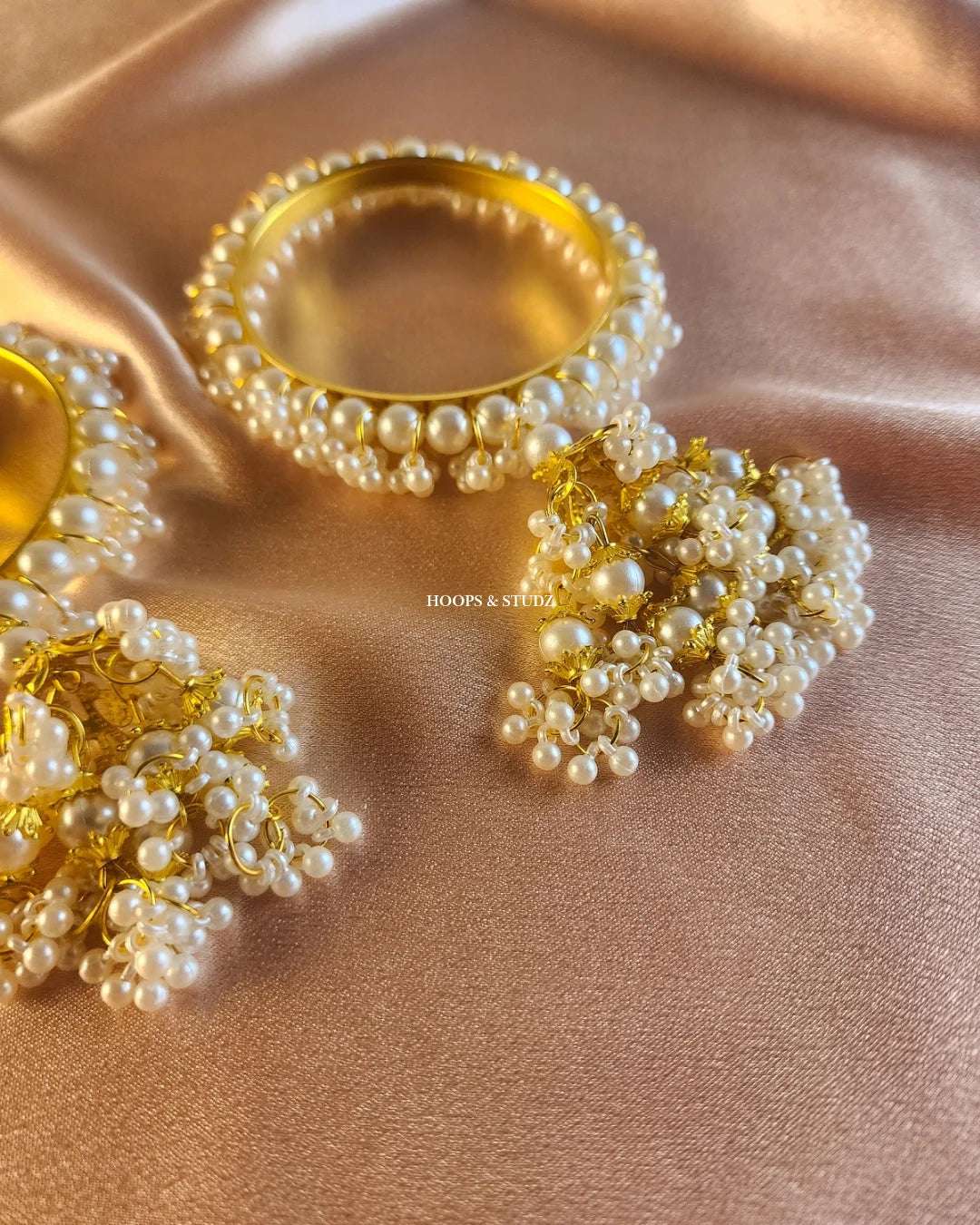 Gajra Pearl Bangles