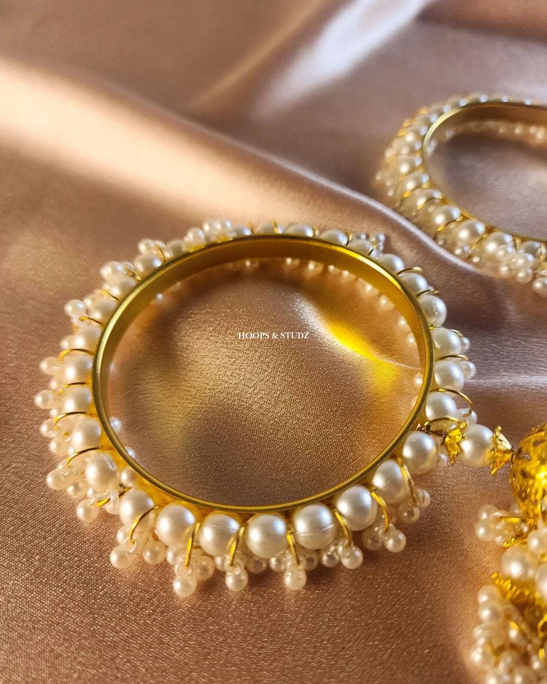 Gajra Pearl Bangles