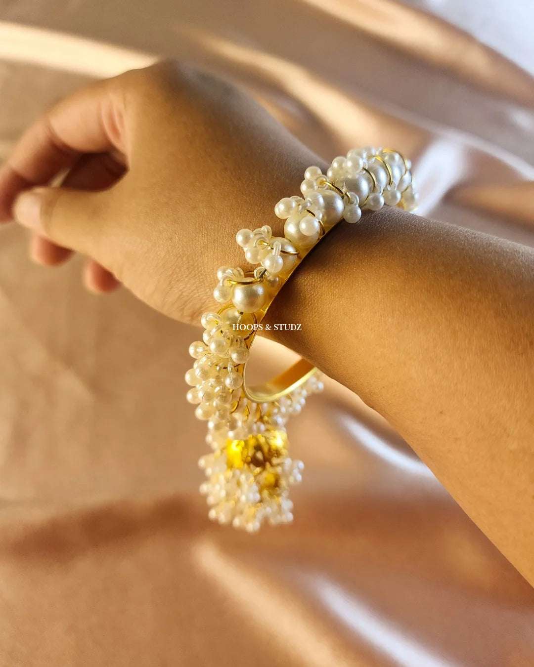 Gajra Pearl Bangles