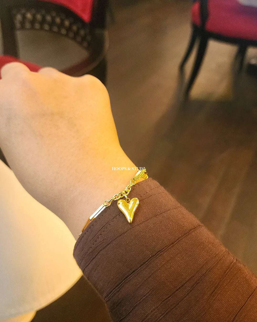 Heart Bracelet - Stainless Steel