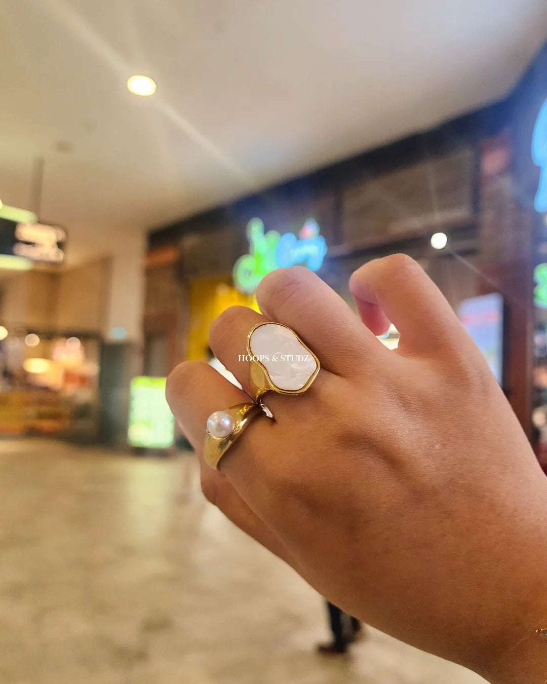 Mala Stainless Steel Ring