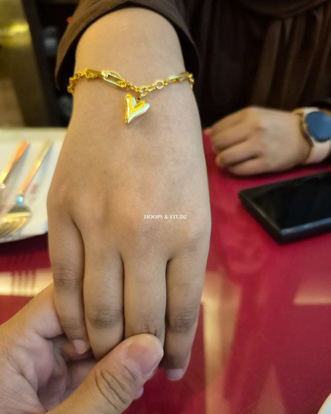 Heart Bracelet - Stainless Steel