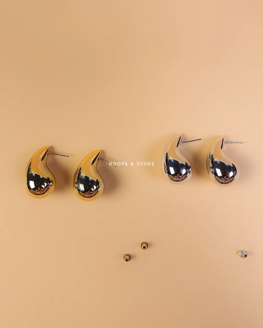 Droplet Studs - Golden