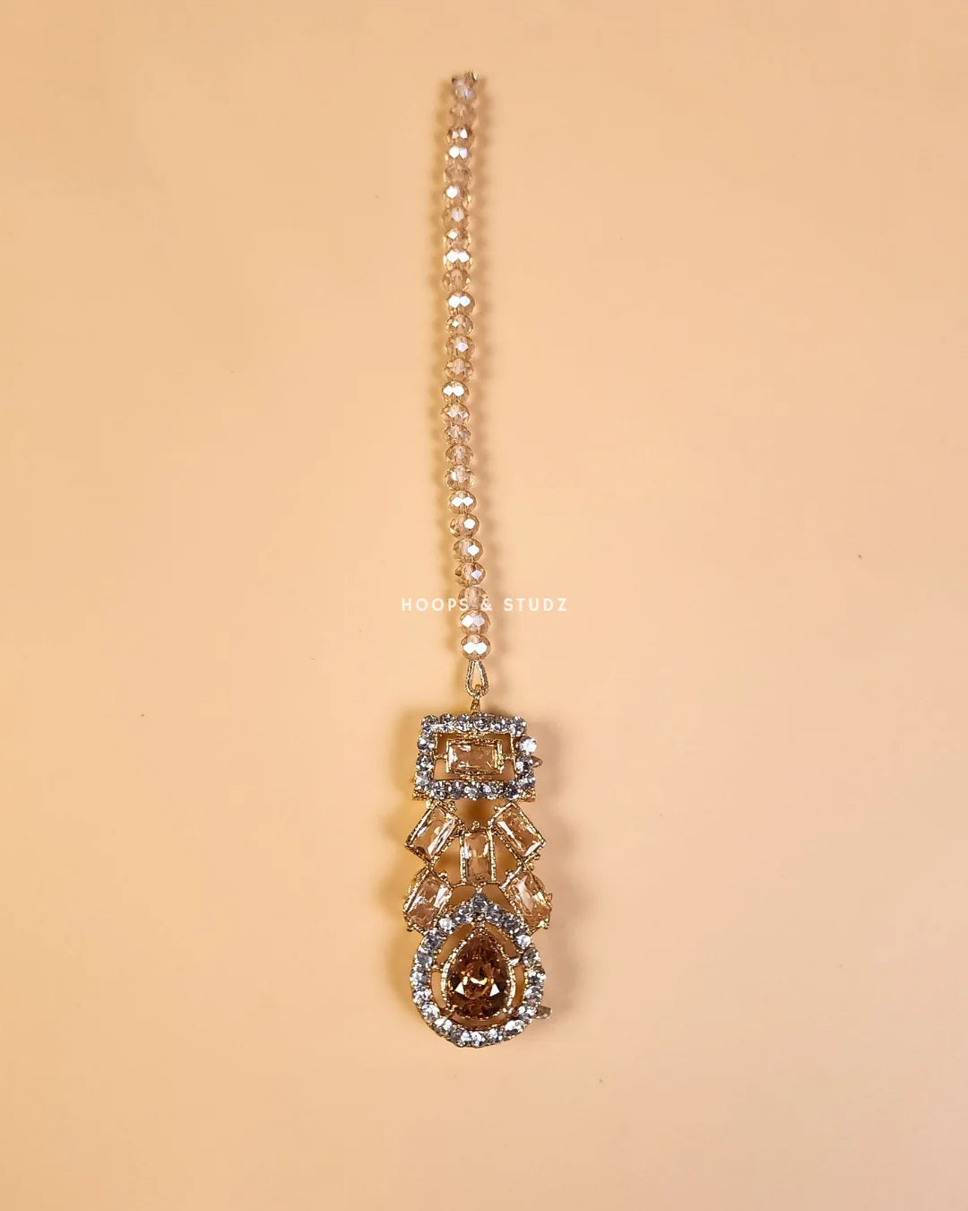 Seeya Zircon Bridal Set - Champagne