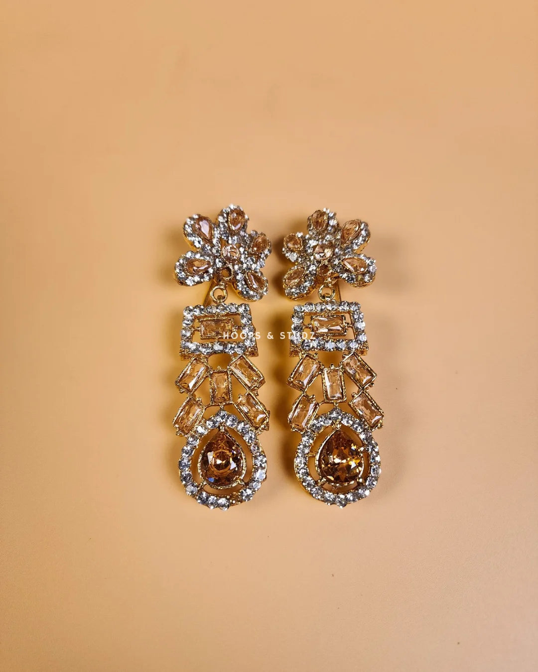 Seeya Zircon Bridal Set - Champagne
