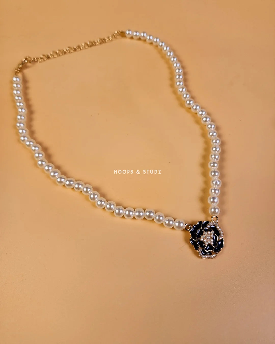 Rose Pearl Jewelry Set