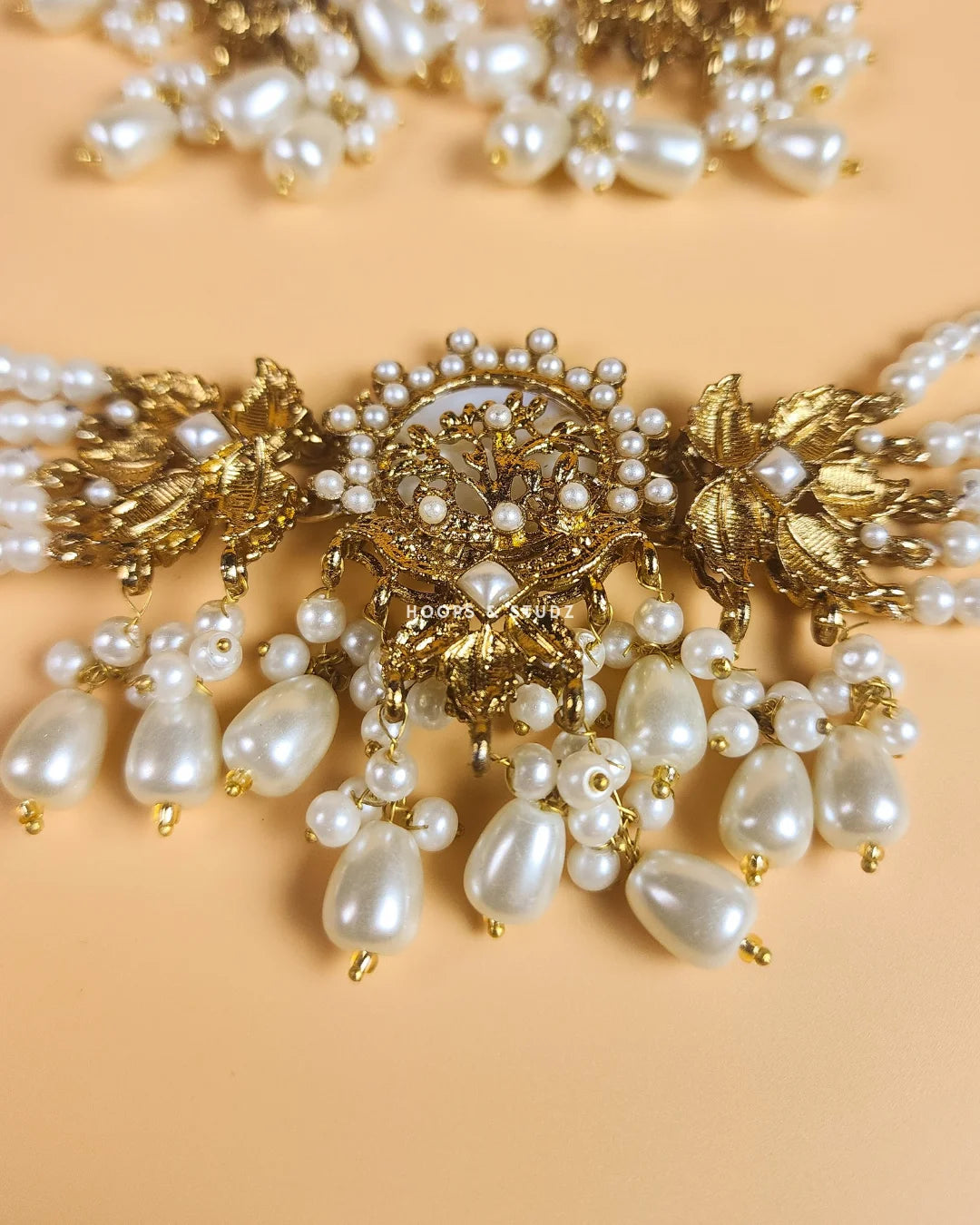 Kehkehshaan Choker Set - Antique