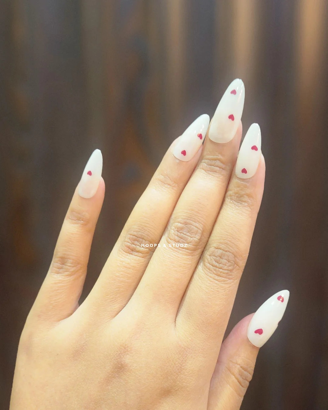 Graphics Almond Shape Press on Nails - N012