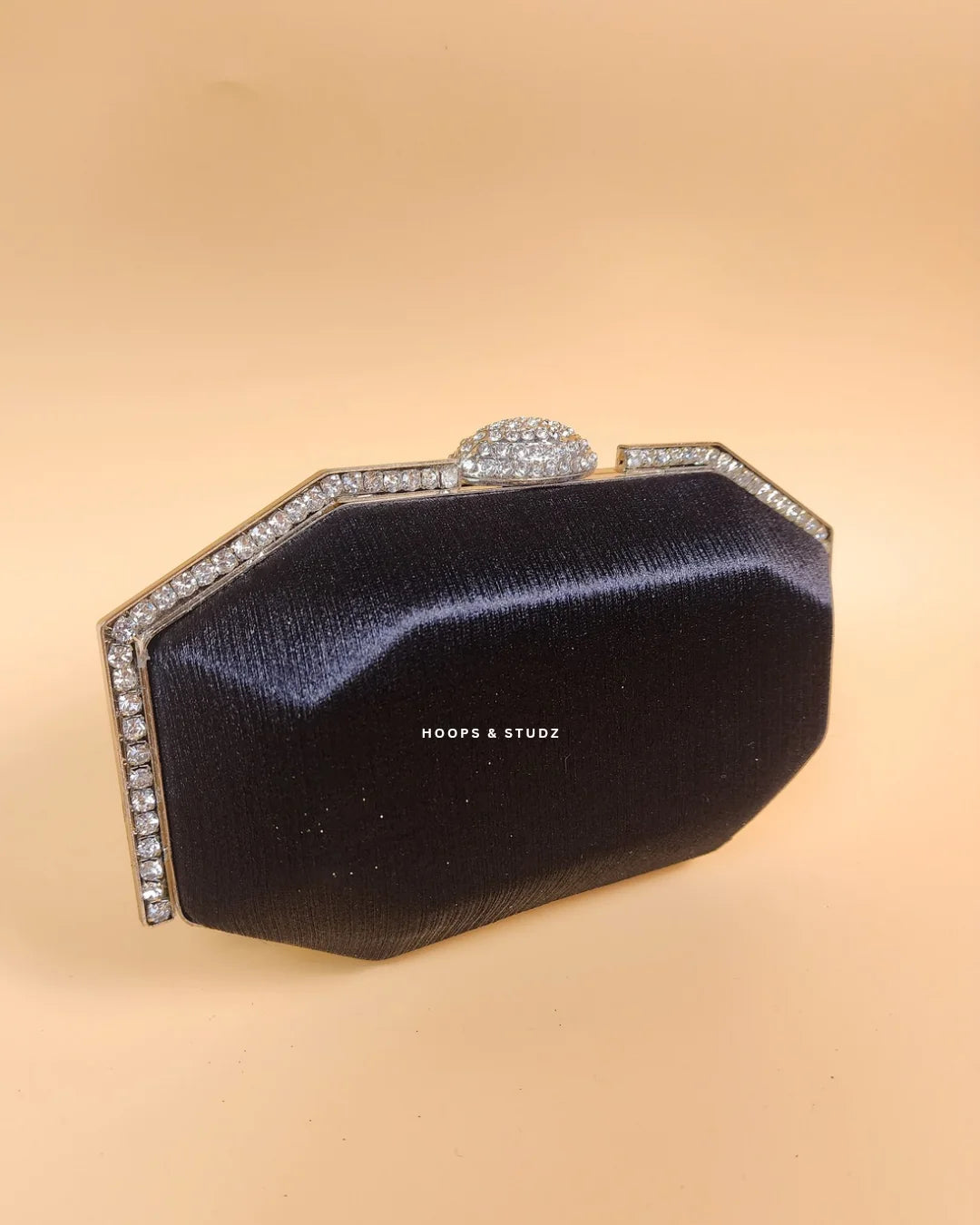 Erica Black Minimal Women’s Clutch