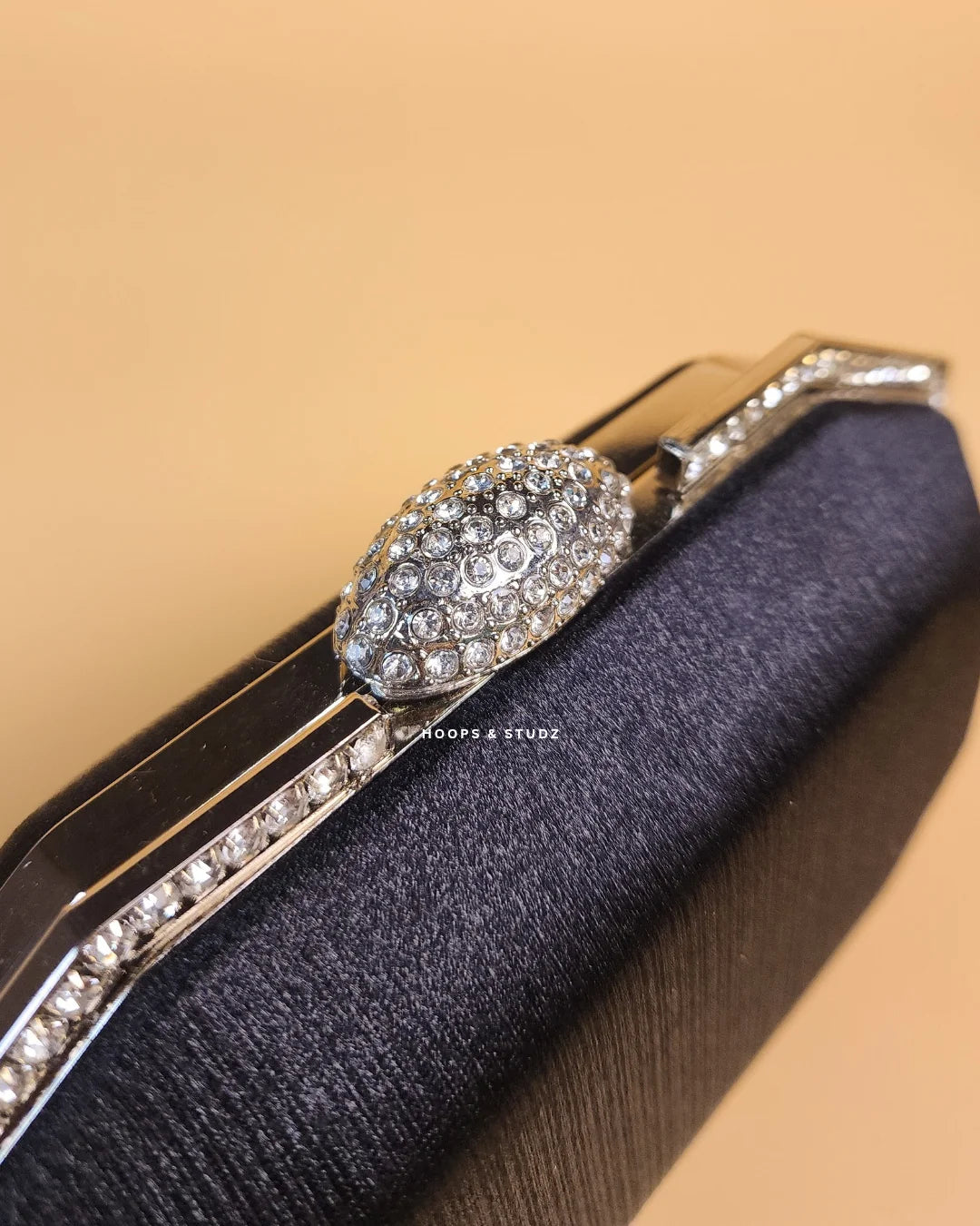 Erica Black Minimal Women’s Clutch