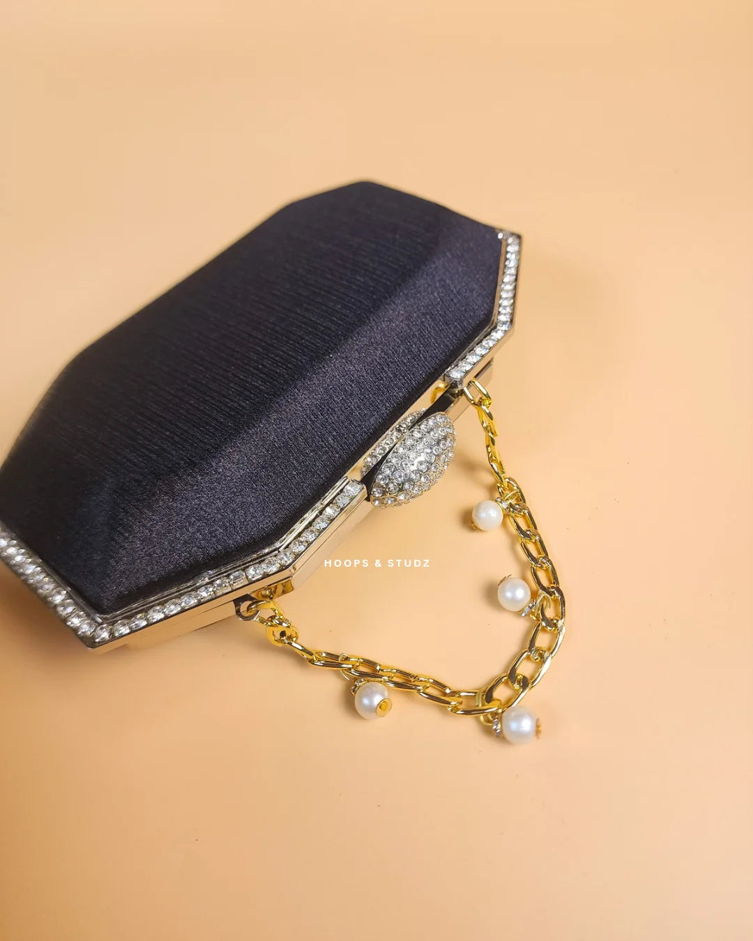 Erica Black Minimal Women’s Clutch