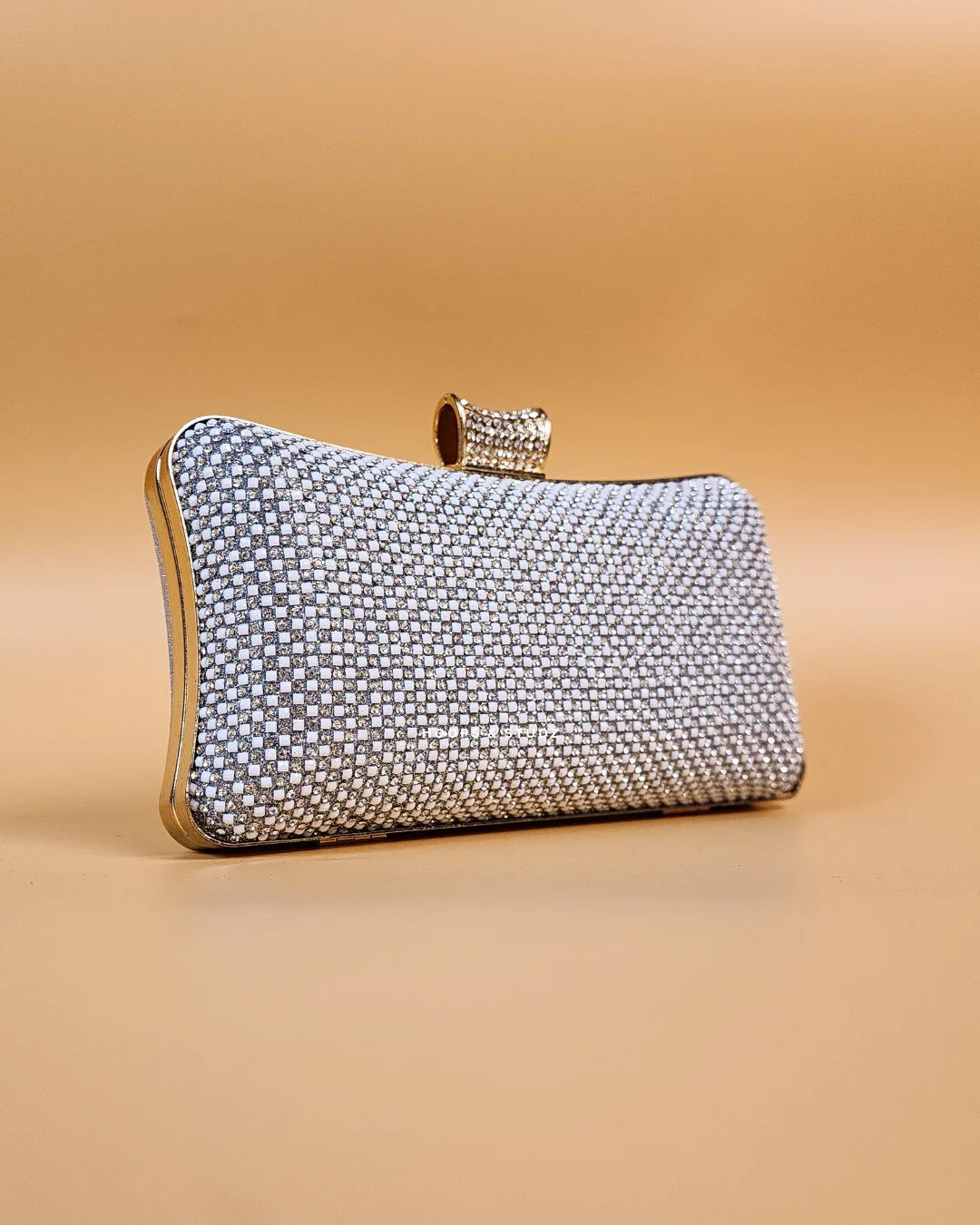 Lauran Grey Fancy Women Clutch