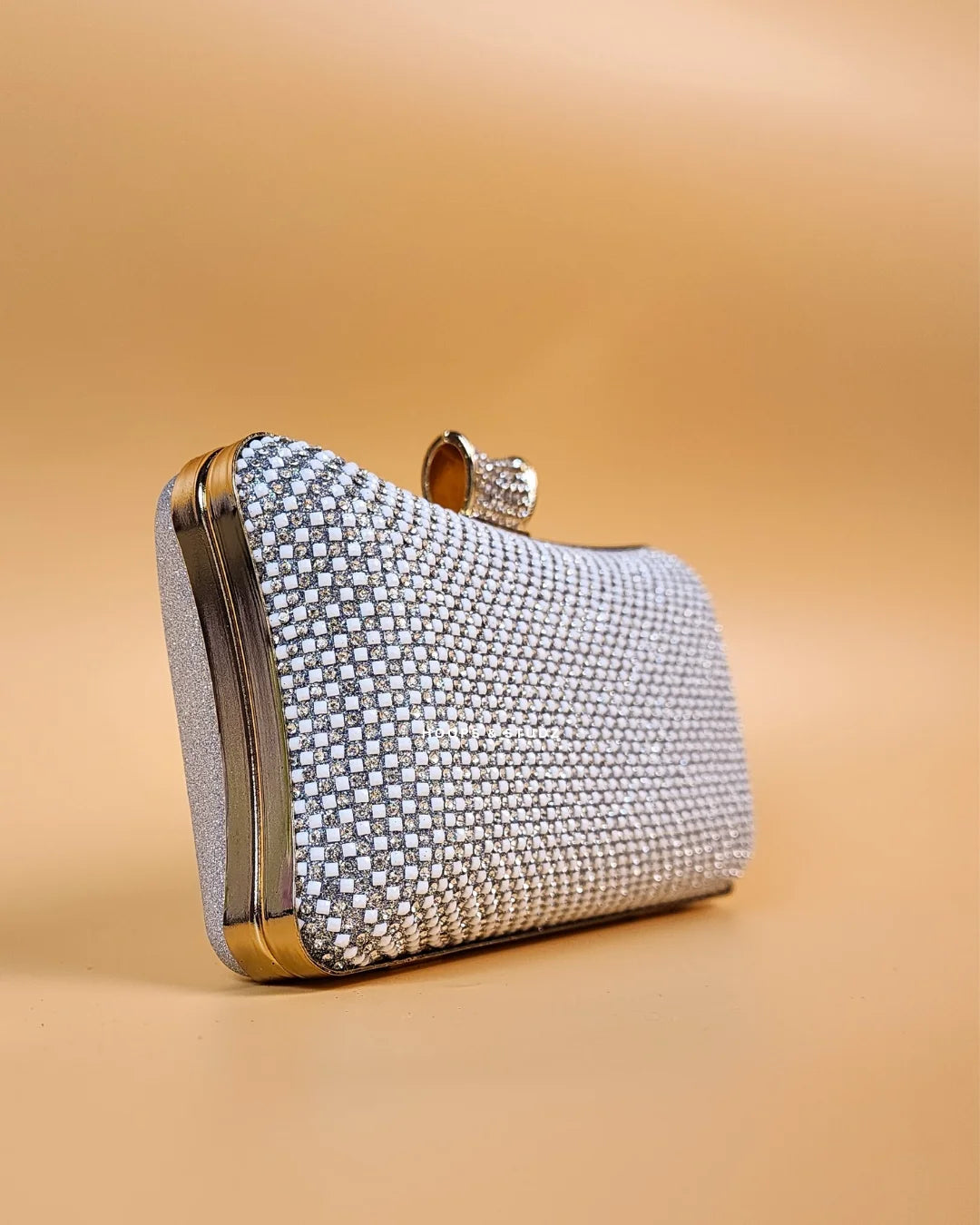 Lauran Grey Fancy Women Clutch