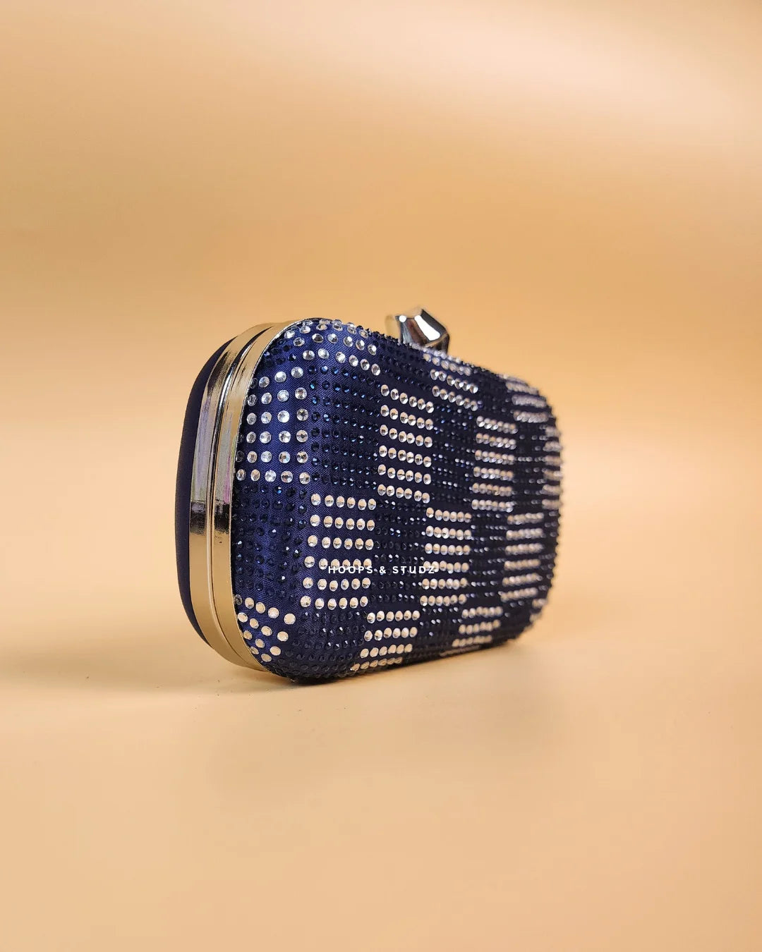 Shirley- Navy Fancy Women Clutch