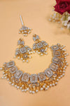 Laila Two toned Bridal Jewelry Set