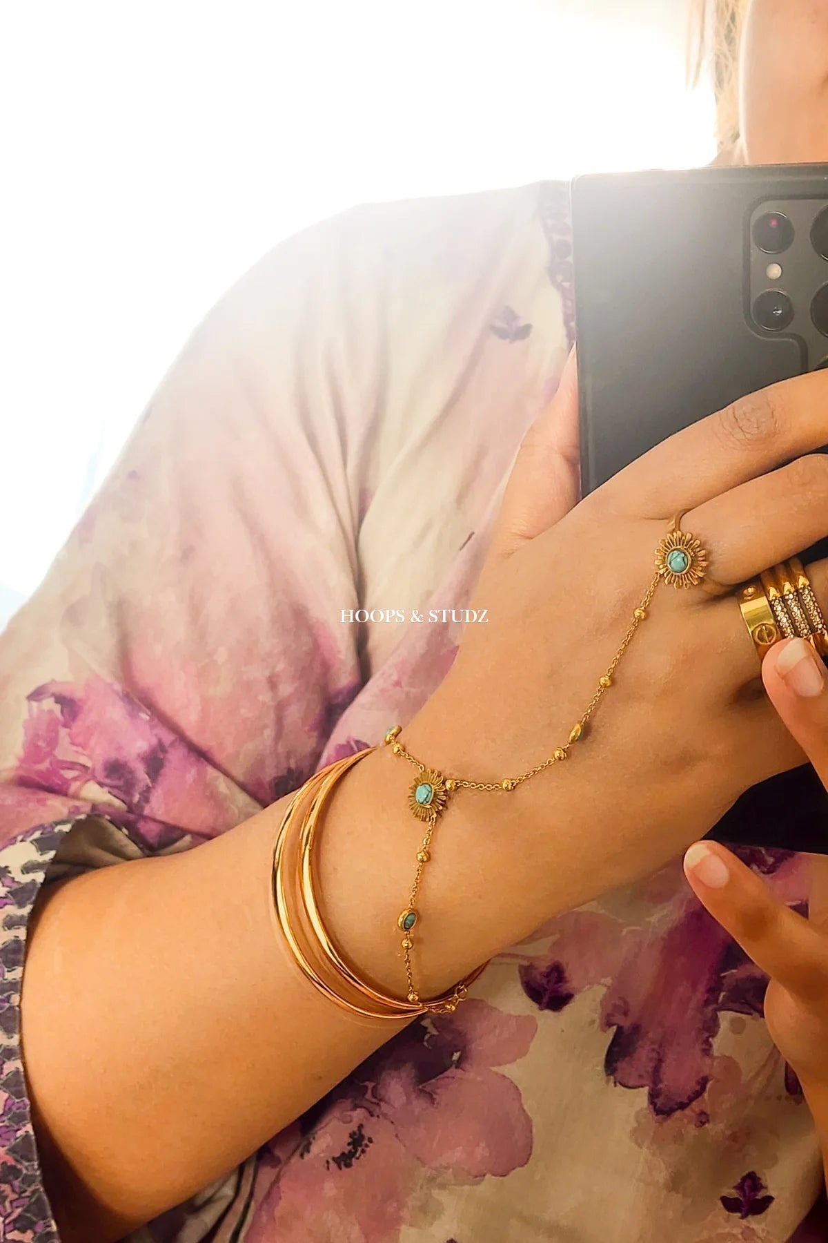 Ferozi Hand Ringlet