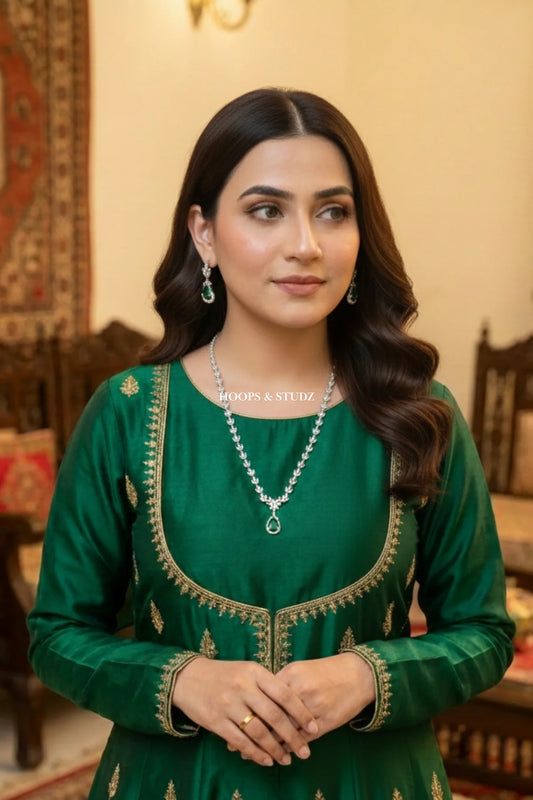 Tihana Zirconium Jewelry Set