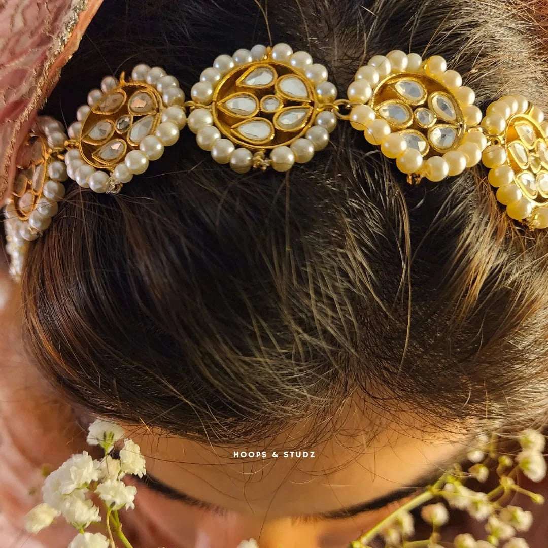 Shamees Kundan Maatha Patti - Hair Accessories
