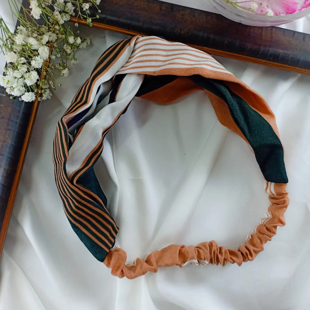 Hair Bandana - Brown, Black