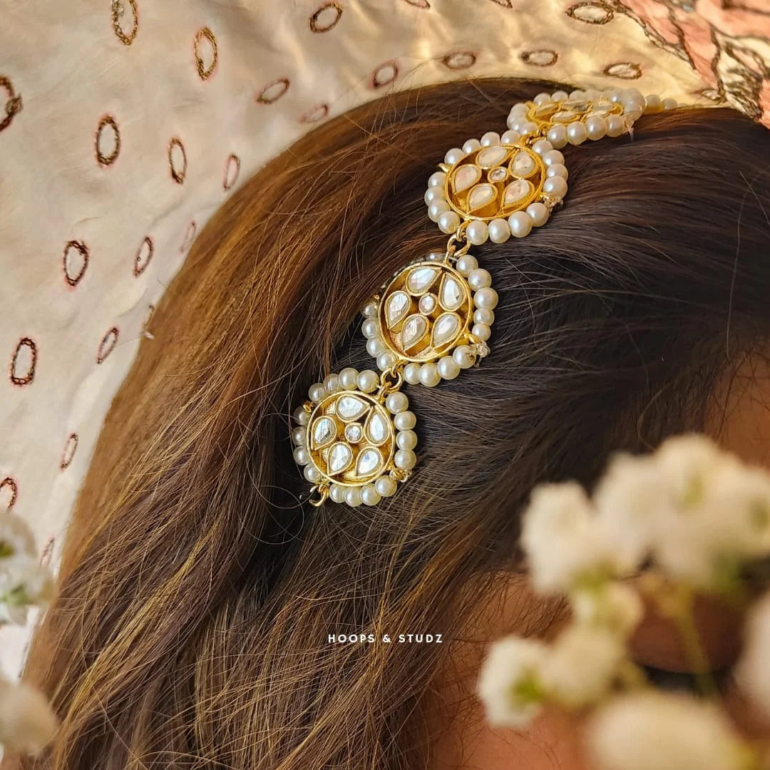 Shamees Kundan Maatha Patti - Hair Accessories