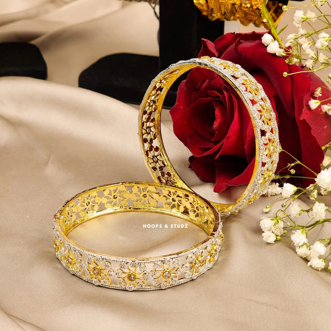 Afif Gold plated Bangles