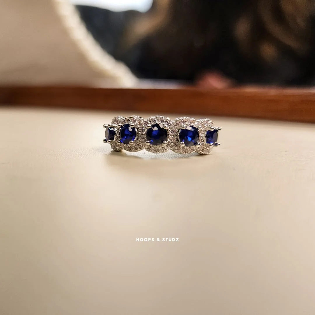 Zirconnia Ring - Sapphire