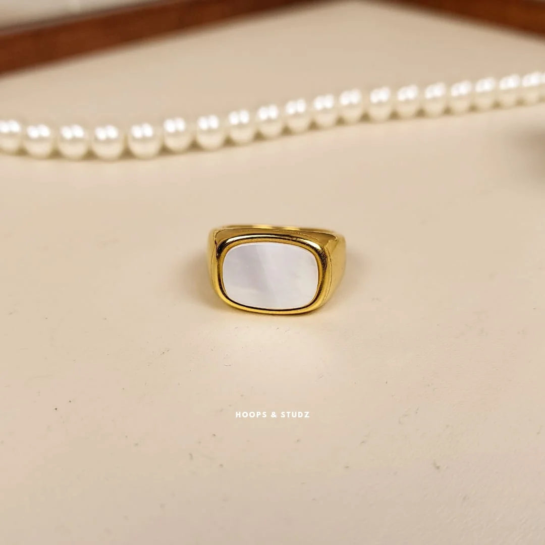Luna Stainless steel Women Ring