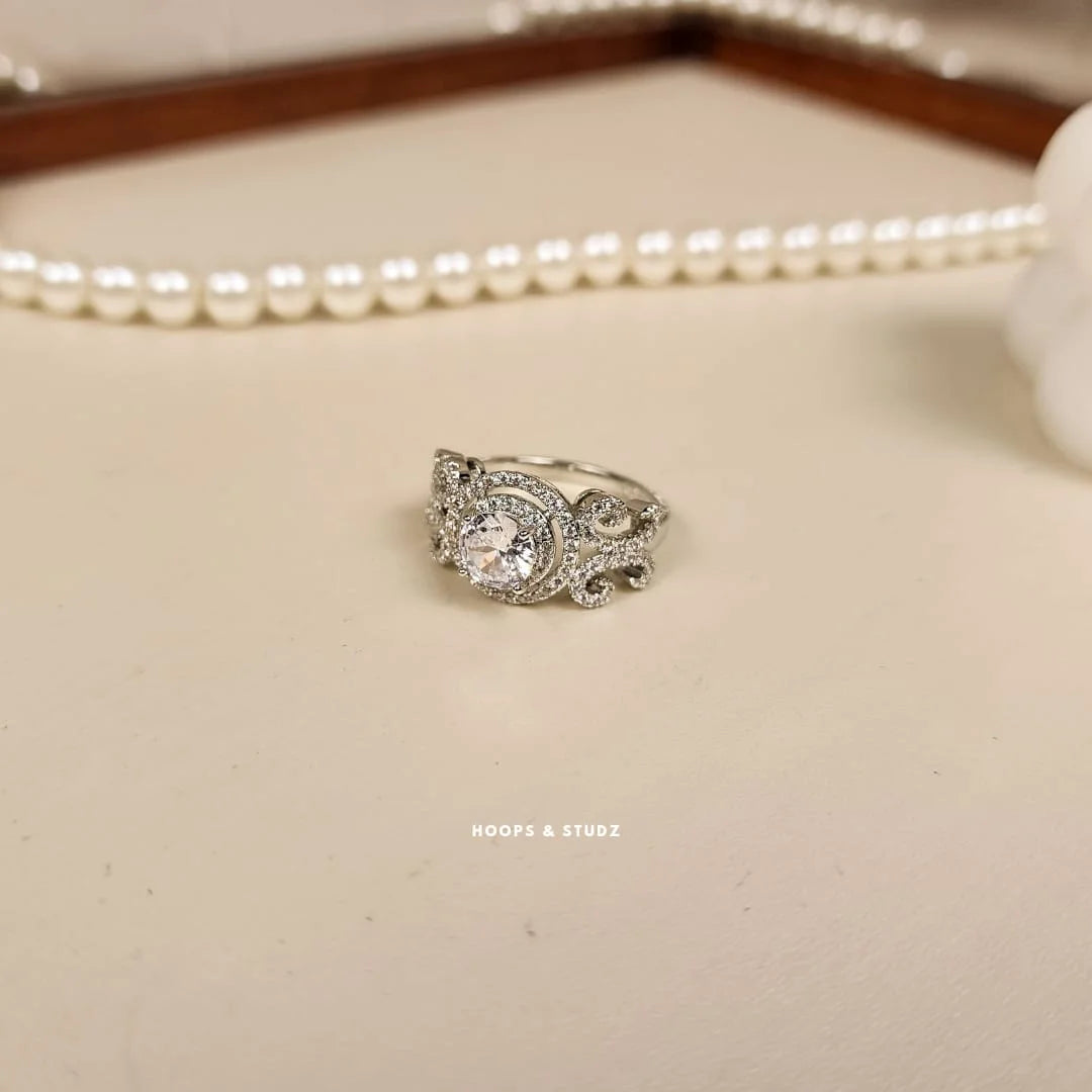 Elizabeth Zircon women Ring