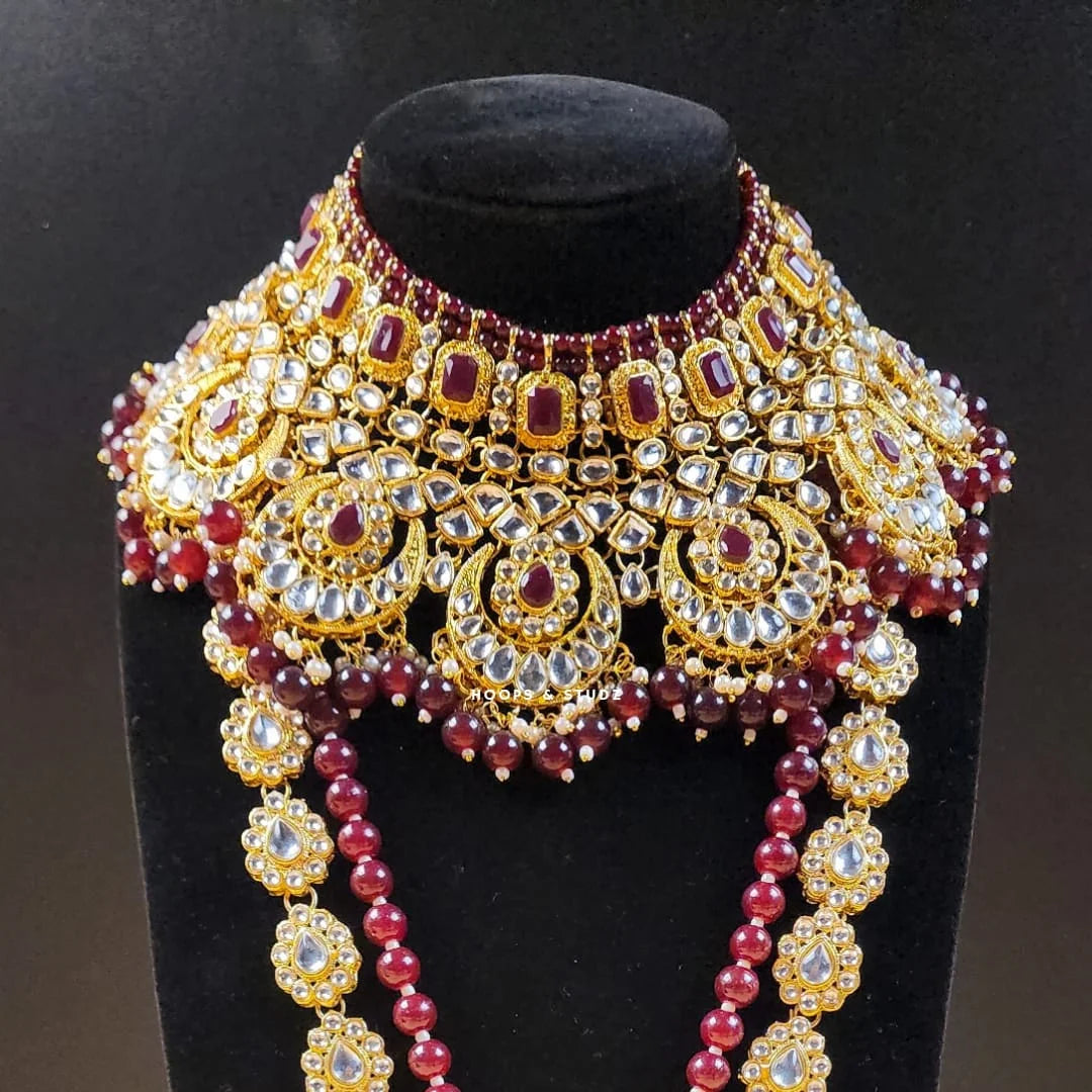 Noor e Jahan - Polki Kundan Bridal Set