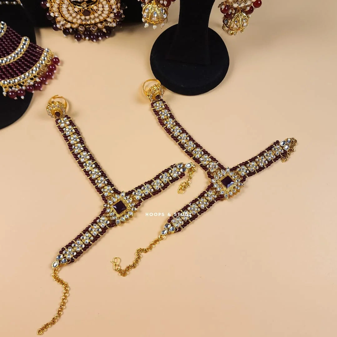 Noor e Jahan - Polki Kundan Bridal Set