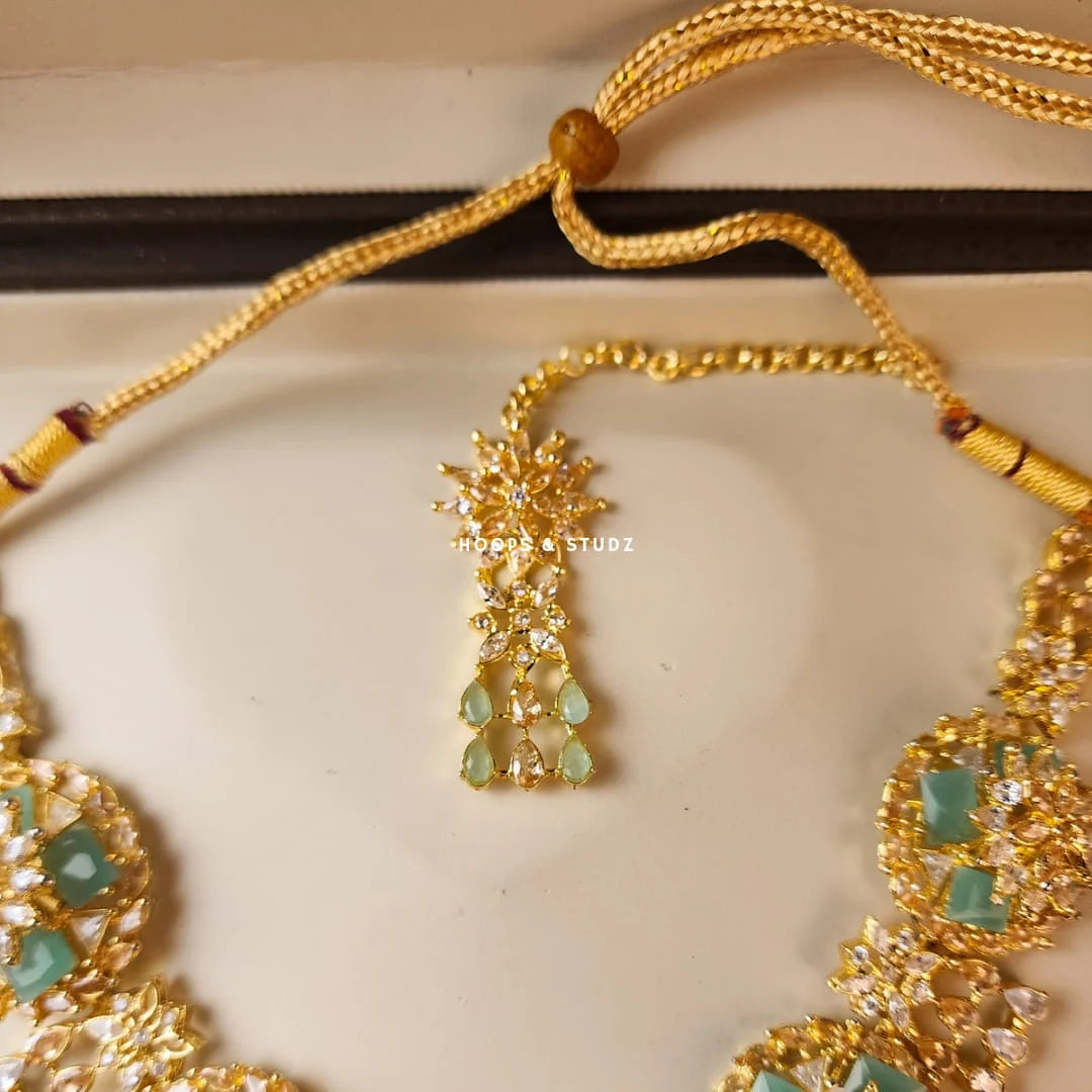 Anya Zircon Jewelry Set