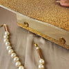 Nora Fancy clutch Bag - Golden