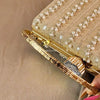 Chloe Women Clutch- Champagne