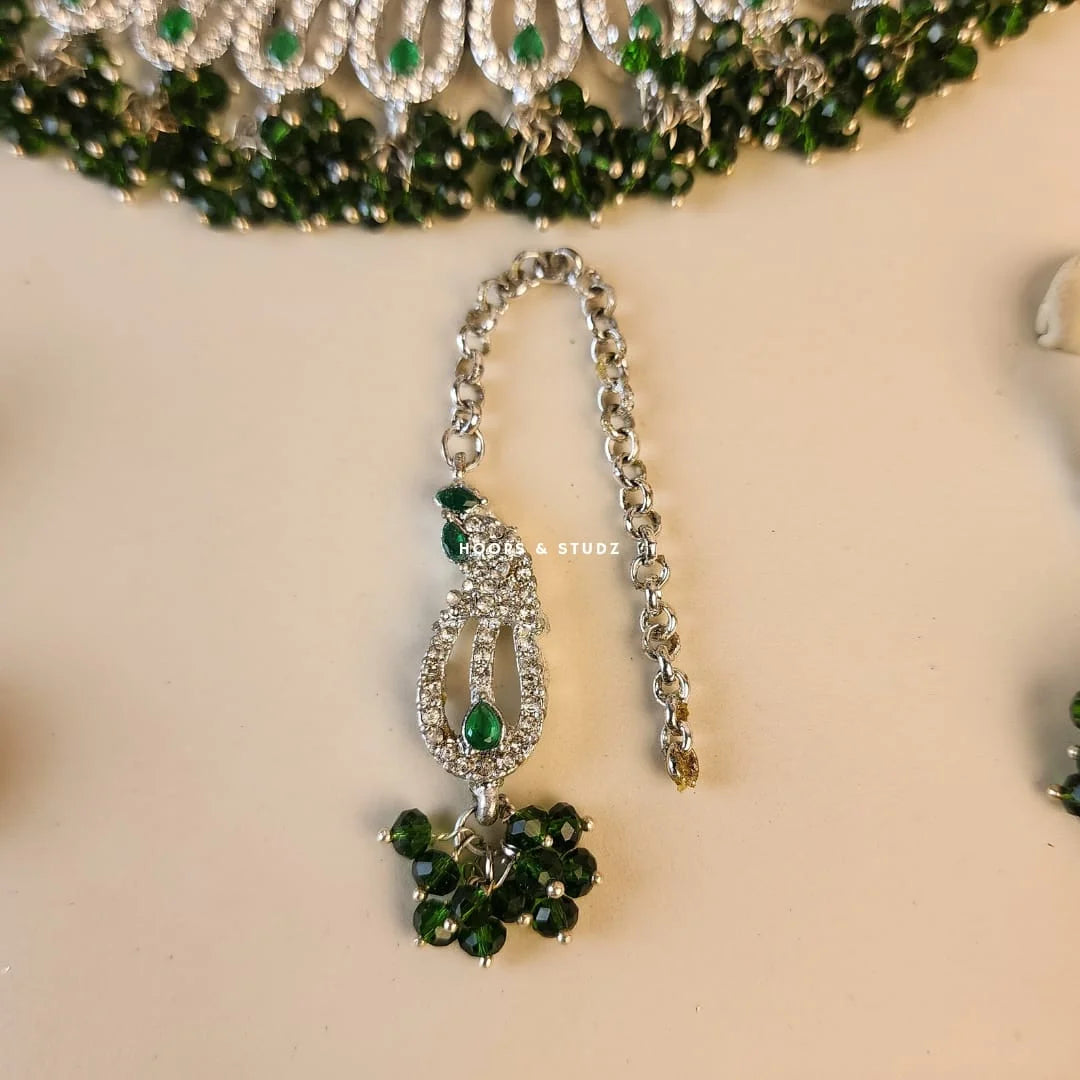 Casting Choker Set Dorri - Emerald Green